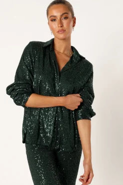 Darcy Sequin Two Piece Pant Set