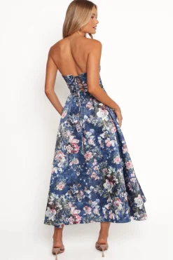 Darina Strapless Midi Dress