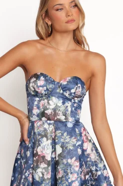 Darina Strapless Midi Dress