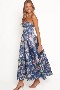 Darina Strapless Midi Dress