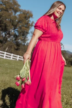 Darla Puff Sleeve Dress