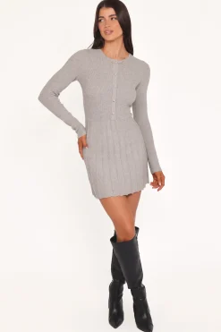 Darlina Long Sleeve Mini Dress