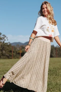 Daroda Midi Circle Skirt