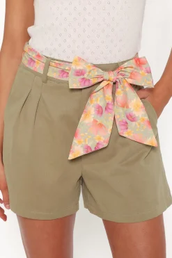 Davey Scarf Tie Shorts