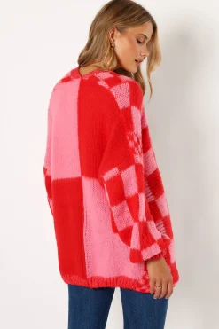 Davina Pattern Open Front Cardigan