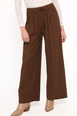 Davis Pleated Knit Pant