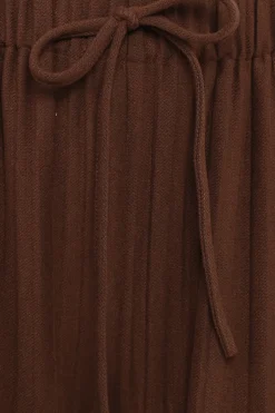 Davis Pleated Knit Pant