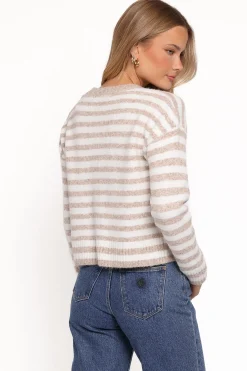 Dean Striped Cardigan