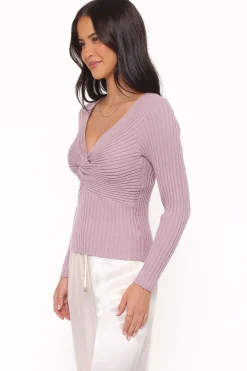 Demi Twist Detail Knit Top