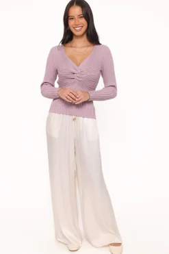Demi Twist Detail Knit Top