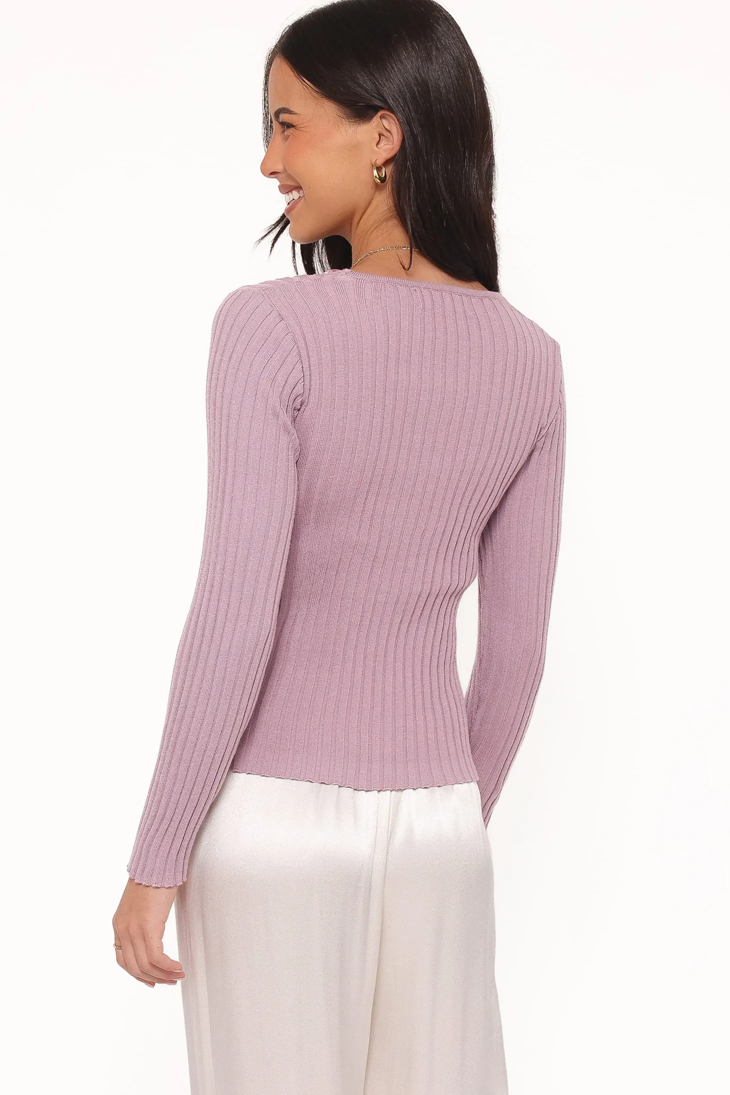 Demi Twist Detail Knit Top
