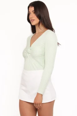 Demi Twist Detail Knit Top