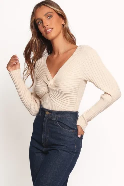 Demi Twist Detail Knit Top