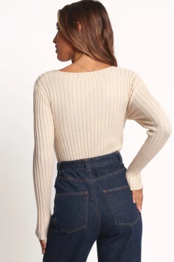 Demi Twist Detail Knit Top