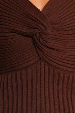 Demi Twist Detail Knit Top