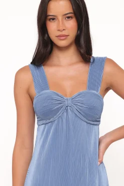 Dolores Pleated Maxi Dress