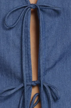 Dominic Tie Front Top