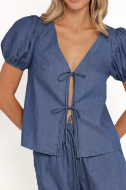 Dominic Tie Front Top