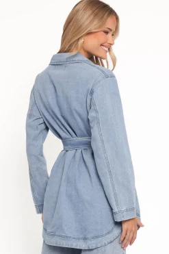 Donovan Denim Tie Jacket