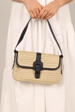 Dovie Straw Shoulder Bag