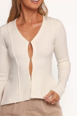 Eddie Clasp Front Cardigan