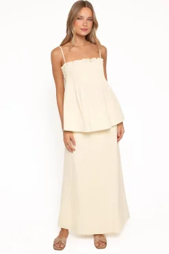 Elena Cotton Maxi Skirt
