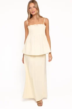 Elena Cotton Maxi Skirt