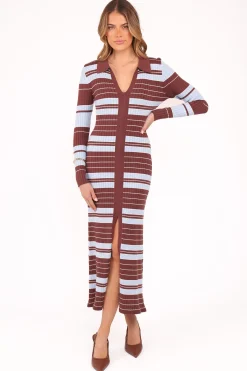 Eliana Long Sleeve Midi Dress