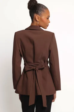 Eliana Waist Tie Blazer
