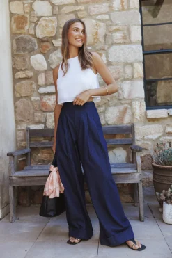 Elinor Cuffed Denim Pant