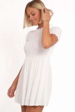 Emari Puff Sleeve Mini Dress