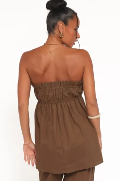 Ember Strapless Tunic Top
