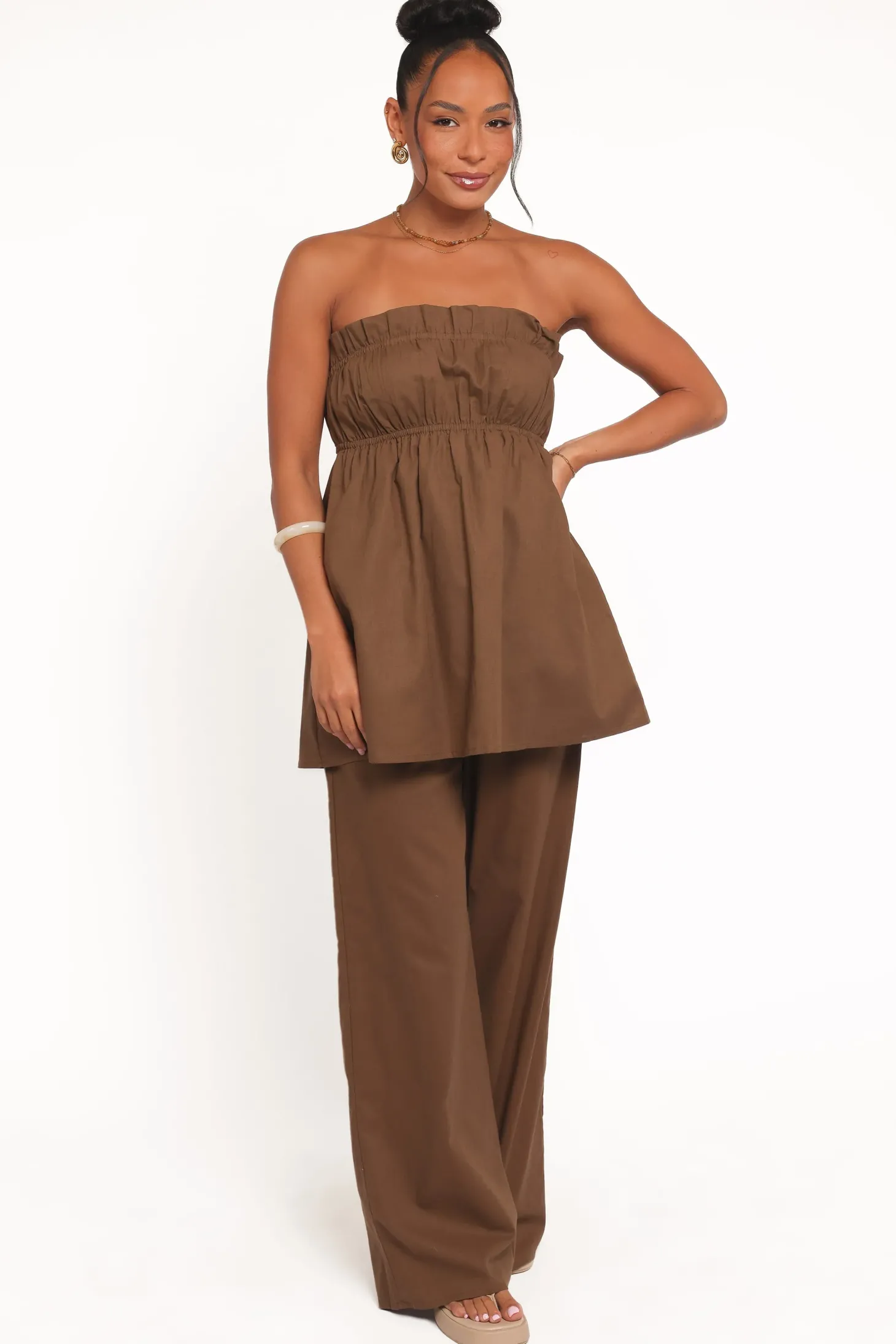 Ember Strapless Tunic Top