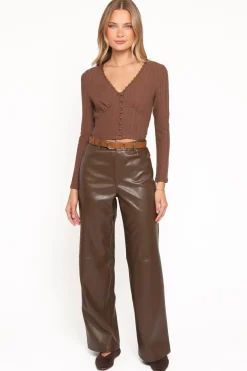 Emer Leather Pant