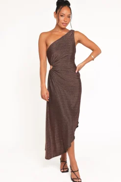 Emma One Shoulder Midi Dress