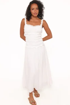 Enola Gather Midi Dress