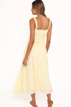 Enola Gather Midi Dress