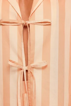 Essie Tie Front Shirt