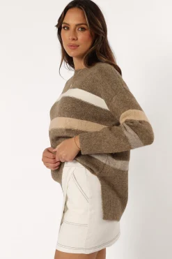 Esther Stripe Knit Sweater