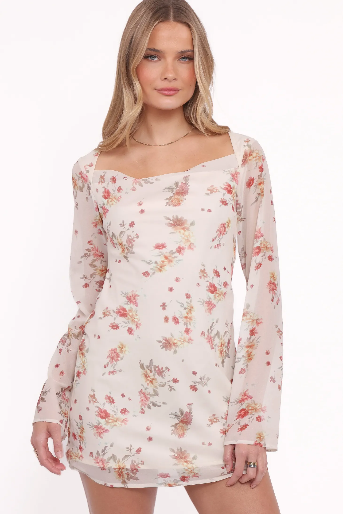 Everlyn Long Sleeve Mini Dress
