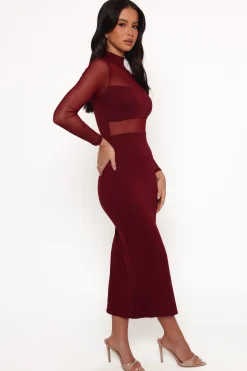 Farrow Long Sleeve Midi Dress