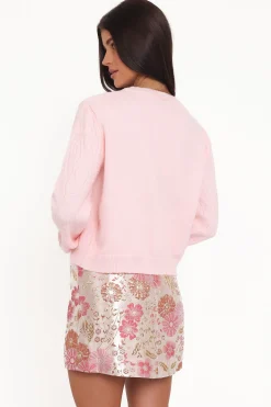 Fauna Tonal Floral Cardigan