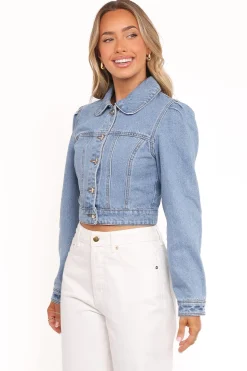 Faven Cropped Denim Jacket