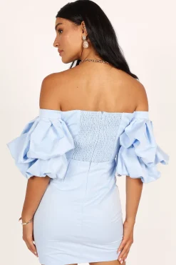 Fern Puff Sleeve Mini Dress