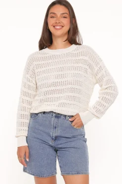 Flavia Open Stitch Sweater