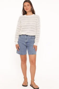 Flavia Open Stitch Sweater