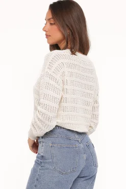 Flavia Open Stitch Sweater