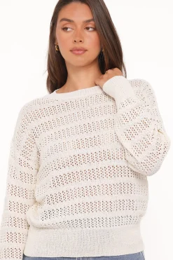 Flavia Open Stitch Sweater