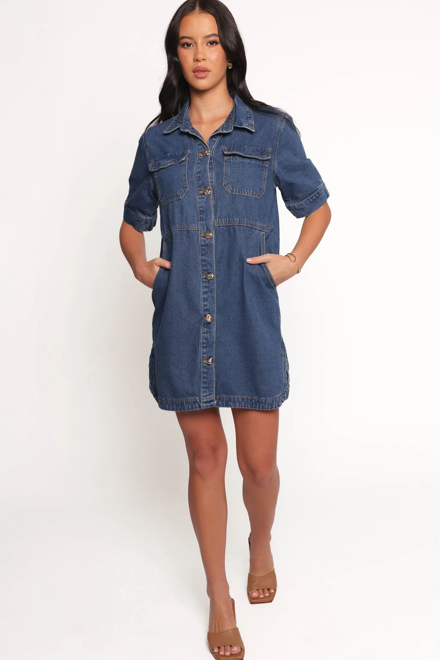 Fleming Shirt Mini Dress
