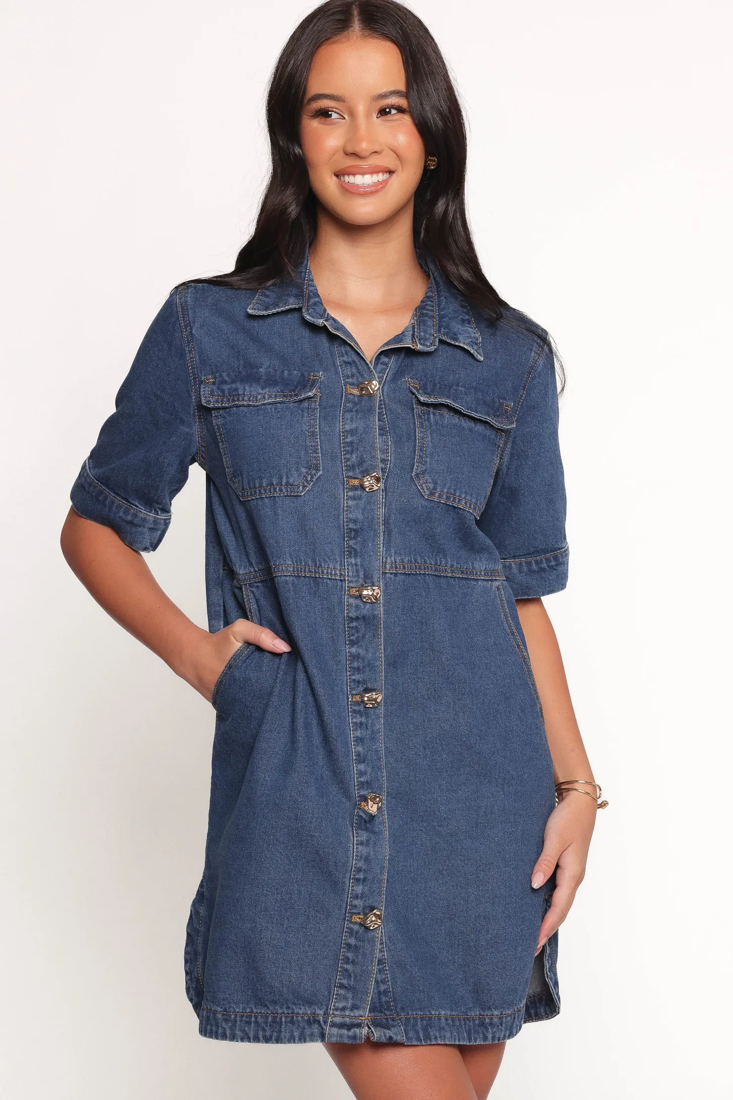 Fleming Shirt Mini Dress
